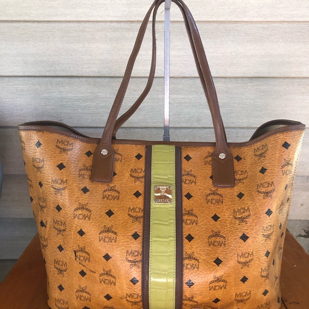 MCM Liz Shoppers Tote Bag Authentic